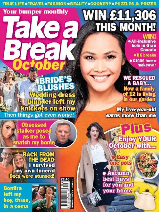 Title details for Take a Break Monthly by H BAUER PUBLISHING LIMITED - Available